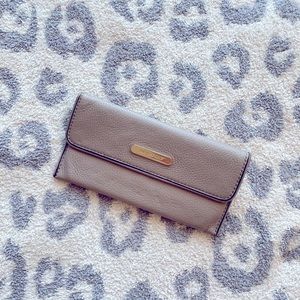 Michael Kors flat leather wallet